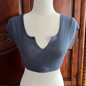 Colsie crop top and shorts set-  XS